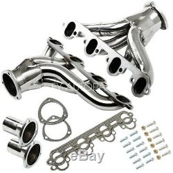 For 429/460 Ford Bbc Big Block Stainless Shorty Hugger Header Exhaust Manifold