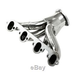 For 429/460 Ford Bbc Big Block Stainless Shorty Hugger Header Exhaust Manifold