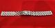 Frank Muller Bracelet Stainless Steel With Natural Diamonds Custom Set