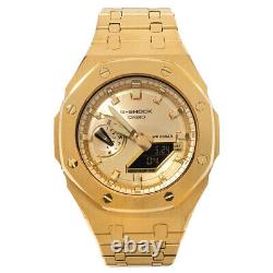 G-SHOCK GA2100gb GARISH GOLD Custom Gold Dial Stainless Steel CASIOAK From Japan