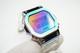 G-Shock DW-5600SRS-7JF, Custom Metal Rainbow Stainless Steel Bezel, Japan Import