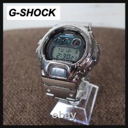 G-Shock Dw-6900 Custom Metal Silver Stainless Steel