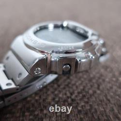 G-Shock Dw-6900 Custom Metal Silver Stainless Steel