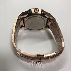 G-shock GA-2100-1A1 Custom Casi Oak Stainless Steel Stainless strap rose gold