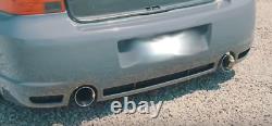 GOLF Mk4 Mk5 4 101mm R32 Style Custom Tailpipe Tip Twin Exhaust Dual Exit Pair