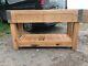 HUGE 6 foot English OAK butchers block kitchen island table custom made anysize