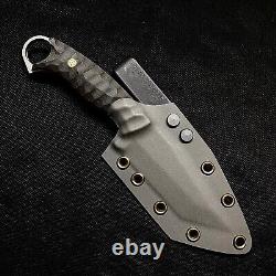 Handmade Semi Stainless Steel Tactical Knife, Personalized Custom Made Knife