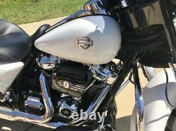 Harley CVO custom tank emblems, 3.2 mirror polished stainless steel