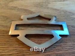 Harley CVO custom tank emblems, stainless steel