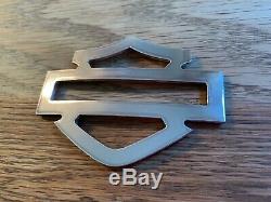 Harley CVO custom tank emblems, stainless steel