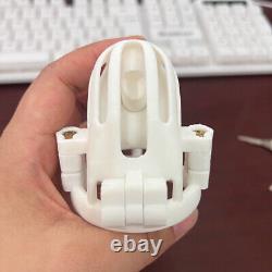 High-end Custom Male 3D Printed Stainless Steel Chastity Cage with 5 Locks Cage