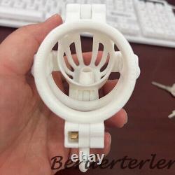 High-end Custom Male 3D Printed Stainless Steel Chastity Cage with 5 Locks Cage