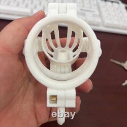 High-end Custom Male 3D Printed Stainless Steel Chastity Cage with 5 Locks Cage