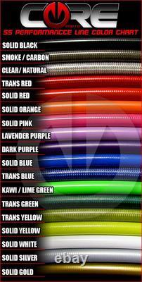Honda Grom Brake Lines 2014 2015 Front & Rear Custom Stainless Steel Braided Kit