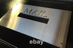 House Sign Stainless Steel Laser Cut Custom made Personalised Mailbox