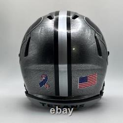 Houston Texans CUSTOM Concept Stainless Steel Hydro-Dipped Mini Football Helmet