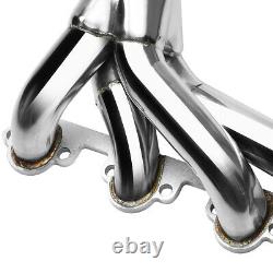 Hugger Stainless Steel Shorty Exhaust Header For Ford Big Block 429/460 Bbc Swap