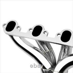 Hugger Stainless Steel Shorty Exhaust Header For Ford Big Block 429/460 Bbc Swap