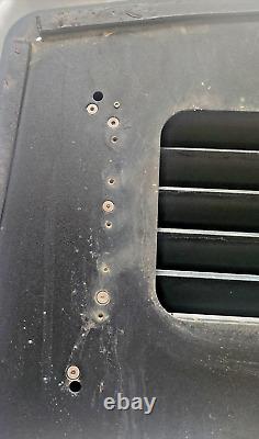 Hummer H3 Hood Vent Stainless Steel, Black & Machined, Custom Made, Heavy Duty