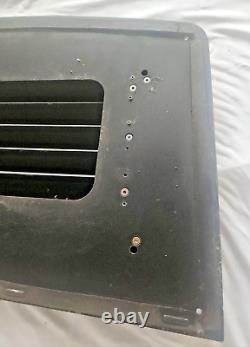 Hummer H3 Hood Vent Stainless Steel, Black & Machined, Custom Made, Heavy Duty