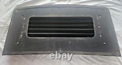 Hummer H3 Hood Vent Stainless Steel, Black & Machined, Custom Made, Heavy Duty