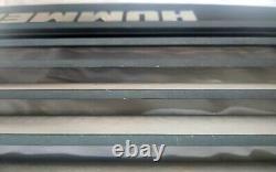 Hummer H3 Hood Vent Stainless Steel, Black & Machined, Custom Made, Heavy Duty