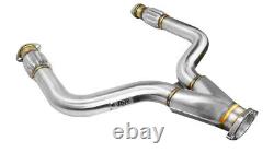 ISR Performance Stainless Steel Exhaust Y Pipe Kit for Infiniti Q50 Q60 with 3.0T