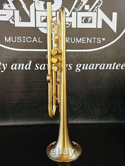 JP by Taylor Satin Gold Custom Bb Trumpet- Professional (Heavy Weight)