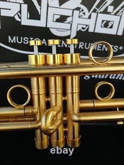 JP by Taylor Satin Gold Custom Bb Trumpet- Professional (Heavy Weight)