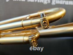 JP by Taylor Satin Gold Custom Bb Trumpet- Professional (Heavy Weight)
