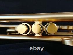 JP by Taylor Satin Gold Custom Bb Trumpet- Professional (Heavy Weight)