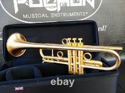 JP by Taylor Satin Gold Custom Bb Trumpet- Professional (Heavy Weight)