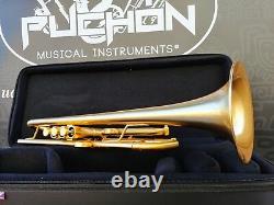 JP by Taylor Satin Gold Custom Bb Trumpet- Professional (Heavy Weight)