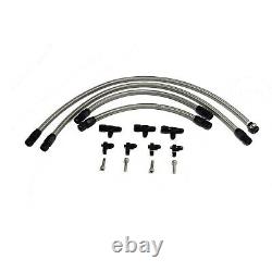 LS LSX LS1 LS2 LS6 LM7 Stainless Steel Steam Vent Hose Coolant Crossover Kit