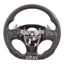 Lexus IS Carbon Fiber Steering Wheel Flat Bottom Premium custom material