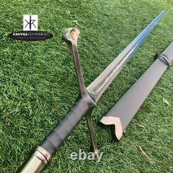 Lord of the Rings Anduril Aragorn Strider Ranger Sword with Scab CUSTOM ENGRAVED