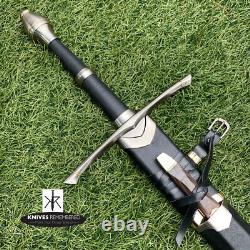 Lord of the Rings King of Gondor Aragorn Strider Ranger Sword CUSTOM ENGRAVED