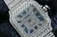 Luxury Watch, VVS Moissanite Wrist Watch Stainless Steel