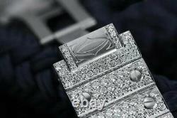 Luxury Watch, VVS Moissanite Wrist Watch Stainless Steel
