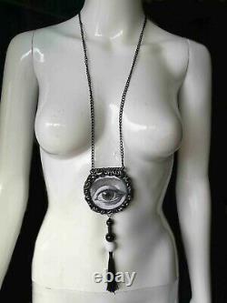 Magic talisman amulet pendant charm necklace italian design art piero fornasetti