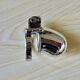 Male Stainless Steel Custom Chastity Cage Device Ring Lock