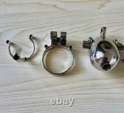 Male Stainless Steel Custom Chastity Cage Device Ring Lock