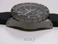 Marathon Swiss Made JDD 300m Diver Watch Ruby Beadblasted