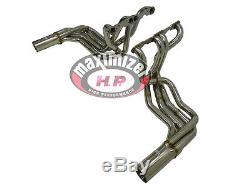 Maximizer Long Tube Header & Side Mount Pipe 63-82 Corvette Stingray Small Block