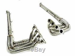 Maximizer Long Tube Header withSide Pipes For 65 To 74 Corvette BBC Big Block