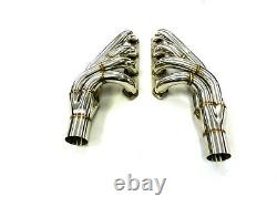 Maximizer Stainless Turbo Header Fits Big Block Ford (BBF) 385/429/460 (2pcs)