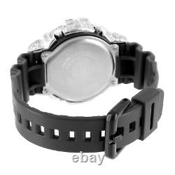 Men's G-Shock DW6900 White Custom Bezel Silicone Band Designer Watch