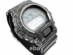 Men's New 3230 Authentic Real Casio G Shock+Custom Black Diamond Simulate Watch