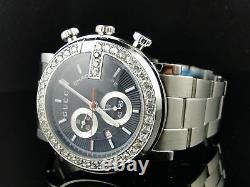 Mens 3.5 Ct Diamond 101G Gucci Ya101334 Chrono Watch