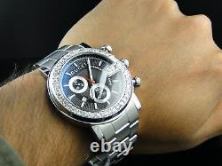 Mens 3.5 Ct Diamond 101G Gucci Ya101334 Chrono Watch